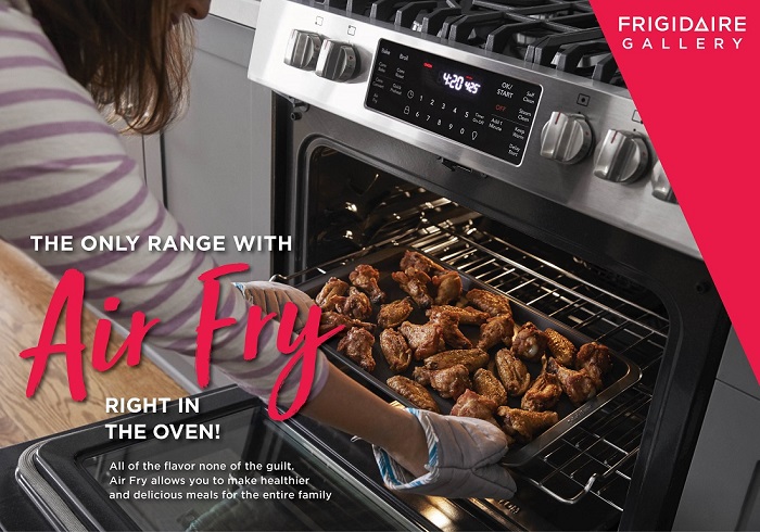 FRIGIDAIRE GALLERY 30 in. 5.6 cu. ft. Front Control Gas Range with Air